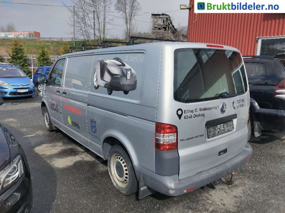 VW Transporter / Caravelle 2009-2015 (Fase 2) (T5) (T5), Motorkode: CAAC;CCHA, Girkassekode: KQK