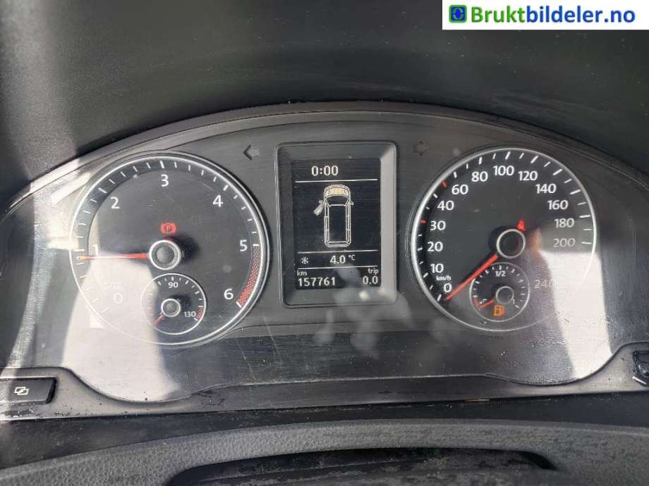VW Transporter / Caravelle 2009-2015 (Fase 2) (T5) (T5), Motorkode: CAAC;CCHA, Girkassekode: KQK