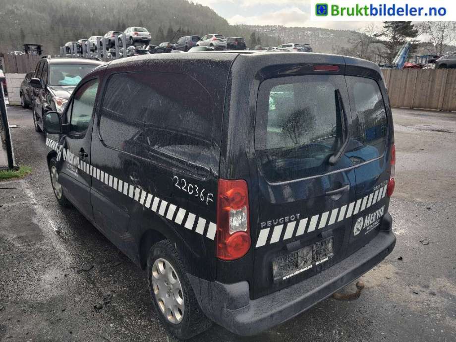 Peugeot Partner 2008-2015 (Type II, Fase 1) , Motorkode: 9HN, Girkassekode: 