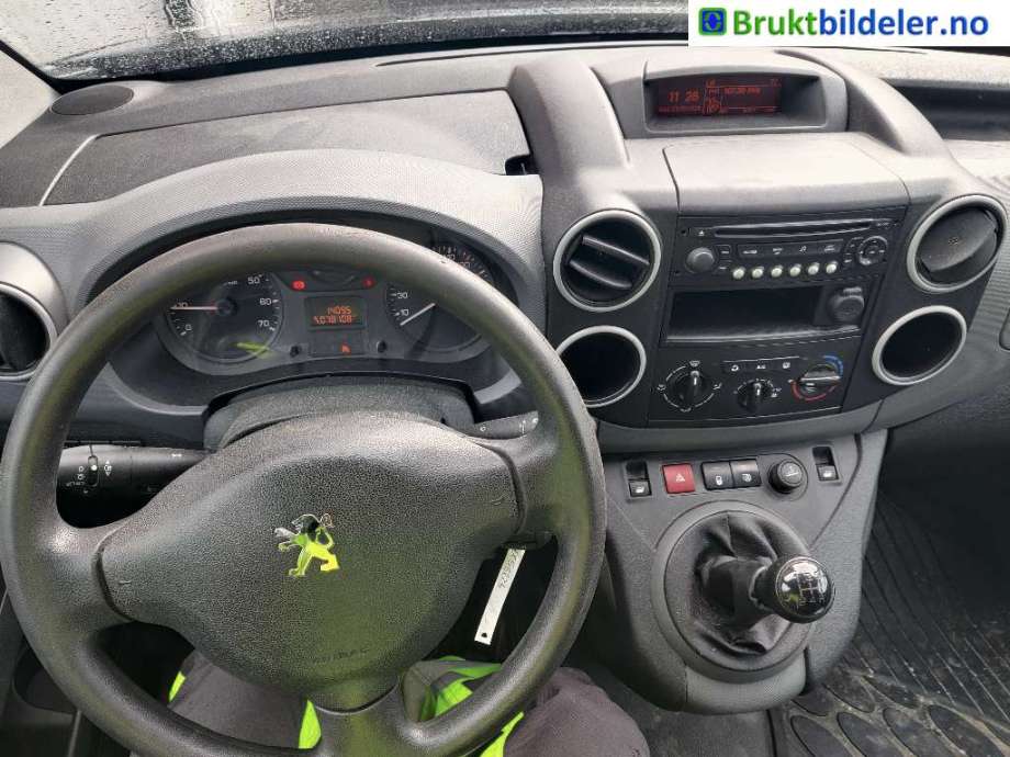 Peugeot Partner 2008-2015 (Type II, Fase 1) , Motorkode: 9HN, Girkassekode: 
