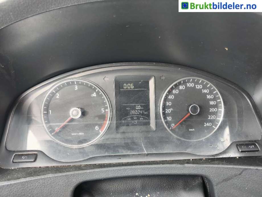 VW Transporter / Caravelle 2009-2015 (Fase 2) (T5) (T5), Motorkode: CAAC;CCHA, Girkassekode: KQK