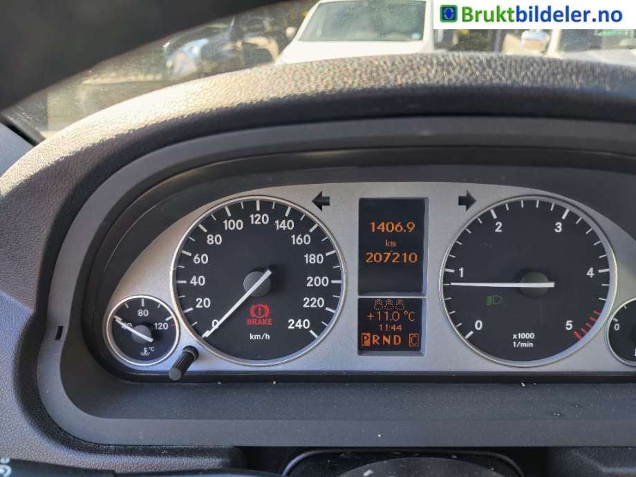 Mercedes B-Klasse 2005-2008 (Fase 1) (W245) (W245), Motorkode: OM640.940, Girkassekode: 722.800