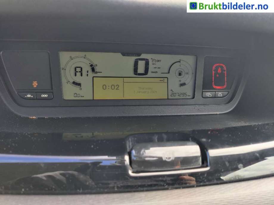 Citroën C4, Picasso 2006-2013 (Type I) , Motorkode: 9HZ, Girkassekode: 