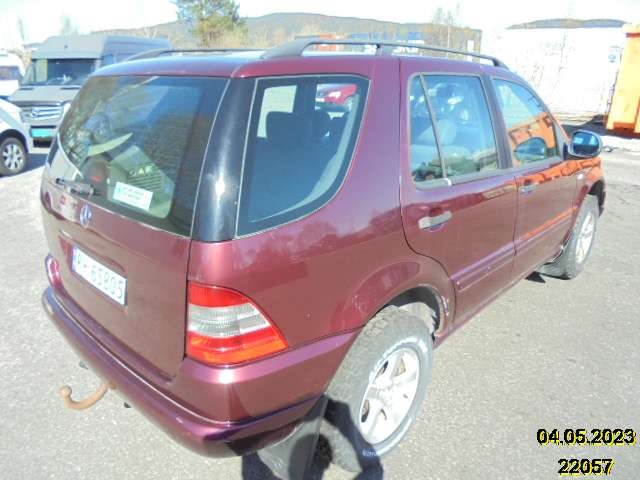 Mercedes ML 1997-2005 (W163) (W163), Motorkode: M111.977, Girkassekode: 