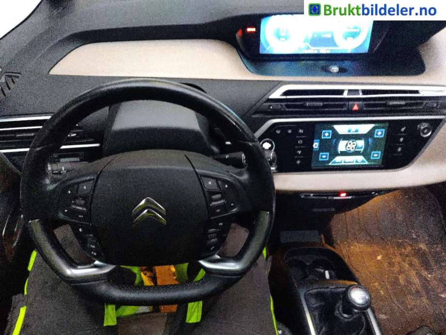 Citroën C4, Picasso 2013-2018 (Type II) , Motorkode: 9HC, Girkassekode: 