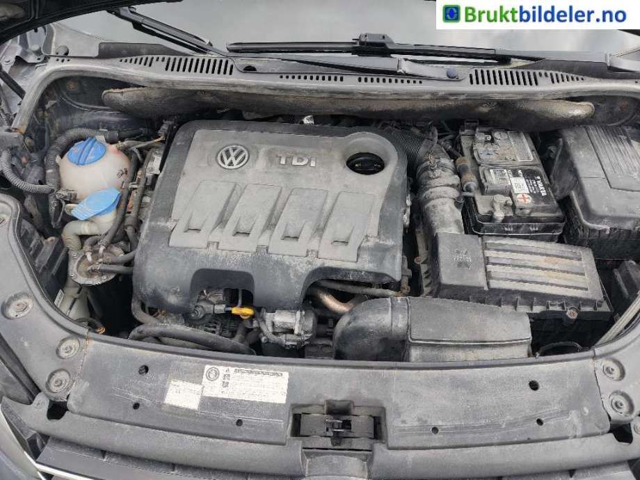 VW Touran 2010-2015 (Type I, Fase 3) , Motorkode: CFHC, Girkassekode: PPY