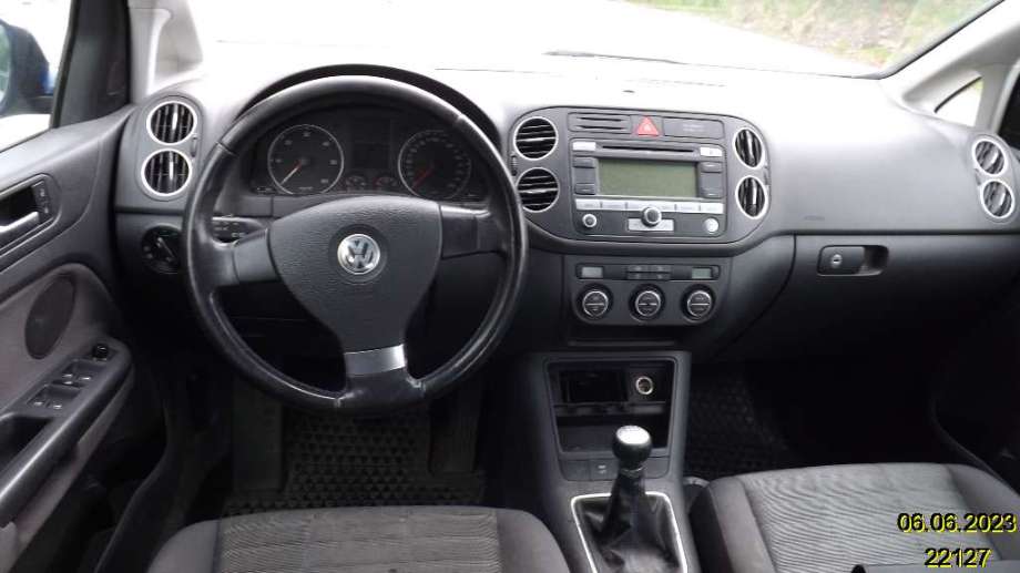 VW Golf, Plus/Cross 2005-2009 (Fase 1) , Motorkode: BLS, Girkassekode: 