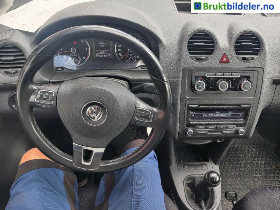 VW Caddy 2010-2015 (Type III, Fase 2) , Motorkode: CAYD, Girkassekode: MLS