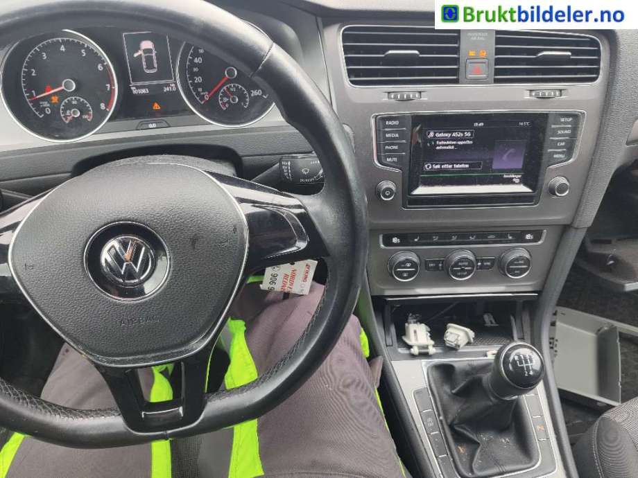 VW Golf VII 2012-2017 (Fase 1) , Motorkode: CJZB;CYVA, Girkassekode: PKH