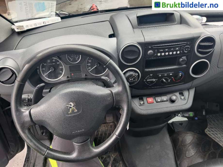 Peugeot Partner 2008-2015 (Type II, Fase 1) , Motorkode: 9HF, Girkassekode: 