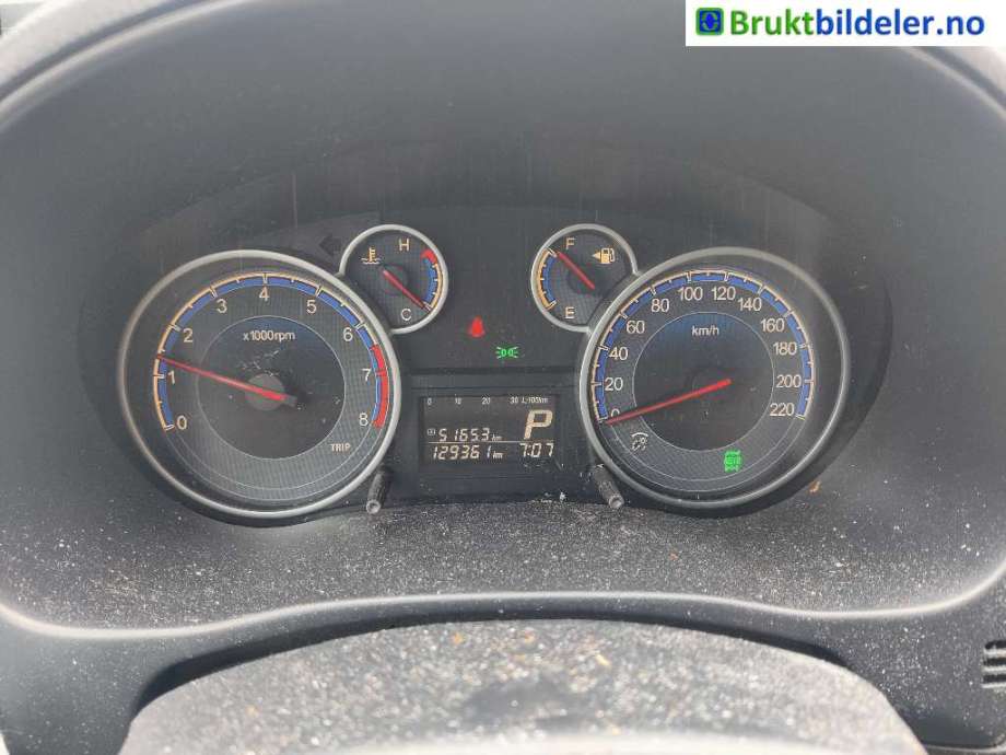Suzuki SX4 2009-2013 (Type I, Fase 2) , Motorkode: M16A, Girkassekode: 