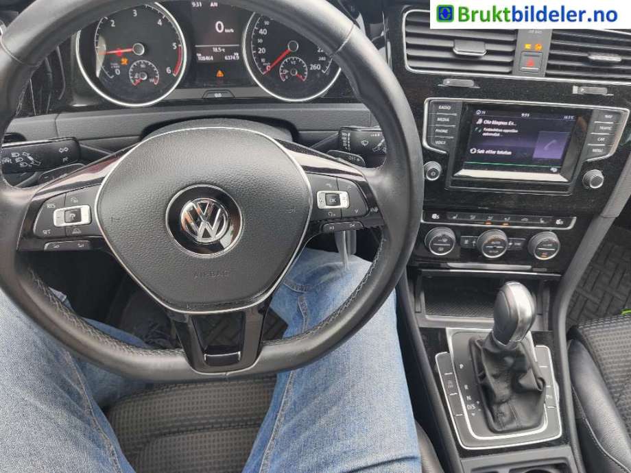 VW Golf VII 2012-2017 (Fase 1) , Motorkode: CKFC;CRBC, Girkassekode: PUH