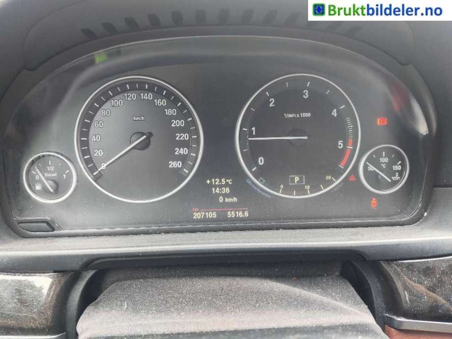 BMW 5-Serie 2010-2017 (F10/F11) (F10/F11), Motorkode: N47-D20C, Girkassekode: GA8HP45Z
