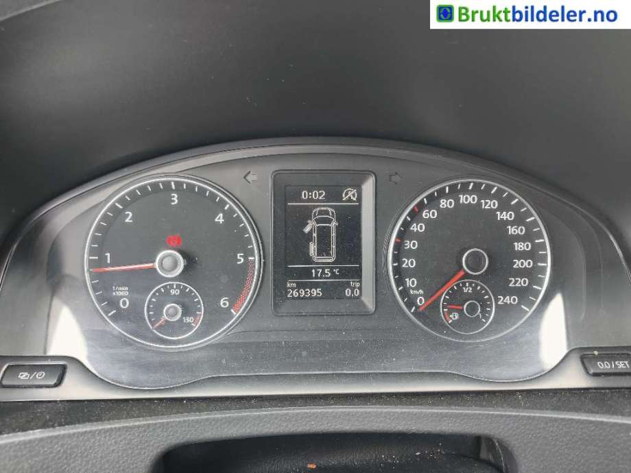 VW Transporter / Caravelle 2009-2015 (Fase 2) (T5) (T5), Motorkode: CAAC;CCHA, Girkassekode: PAW