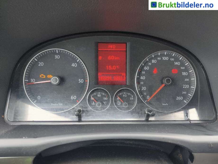 VW Touran 2007-2010 (Type I, Fase 2) , Motorkode: BLS, Girkassekode: KWD