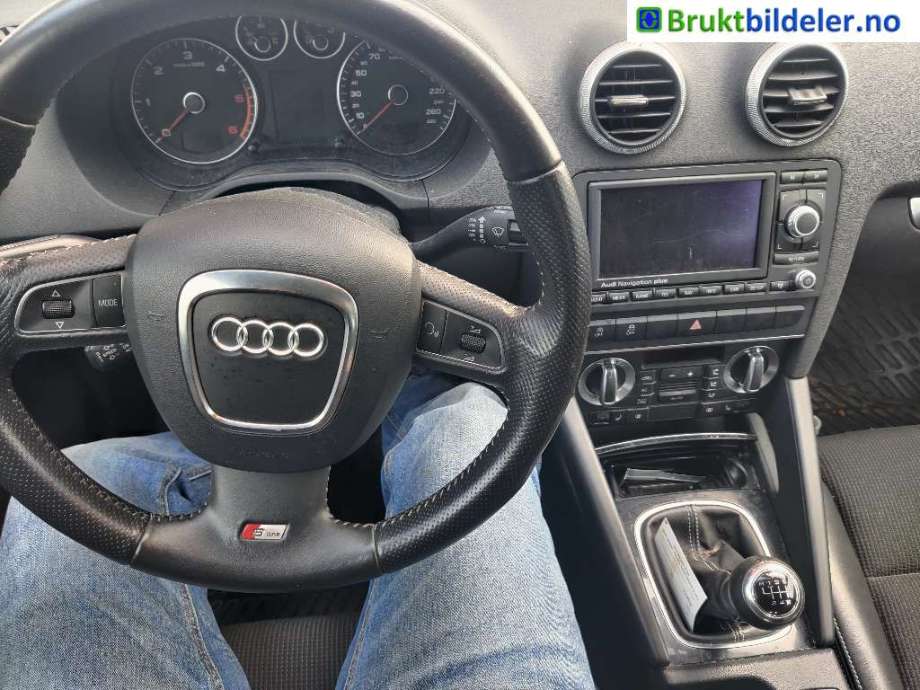 Audi A3 2009-2012 (Type II, Fase 2) , Motorkode: CBAB;CFFB, Girkassekode: LPR