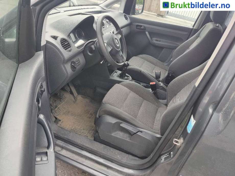 VW Caddy 2010-2015 (Type III, Fase 2) , Motorkode: CFHF, Girkassekode: LNN