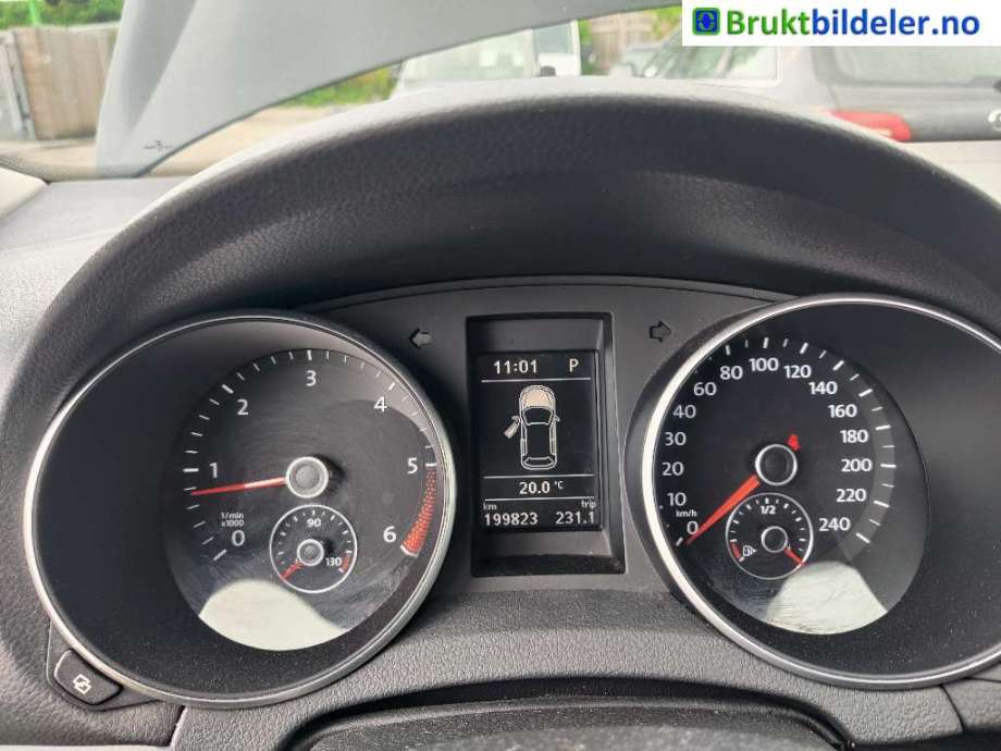 VW Golf VI 2008-2012 , Motorkode: CAYC, Girkassekode: NQD