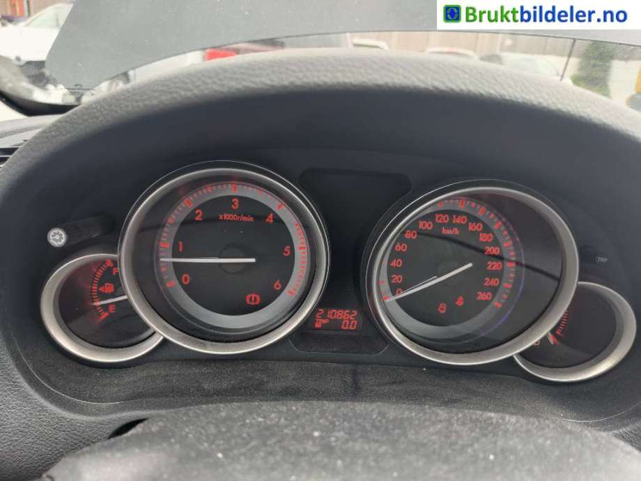 Mazda 6 2010-2013 (Type II, Fase 2) , Motorkode: R2, Girkassekode: 