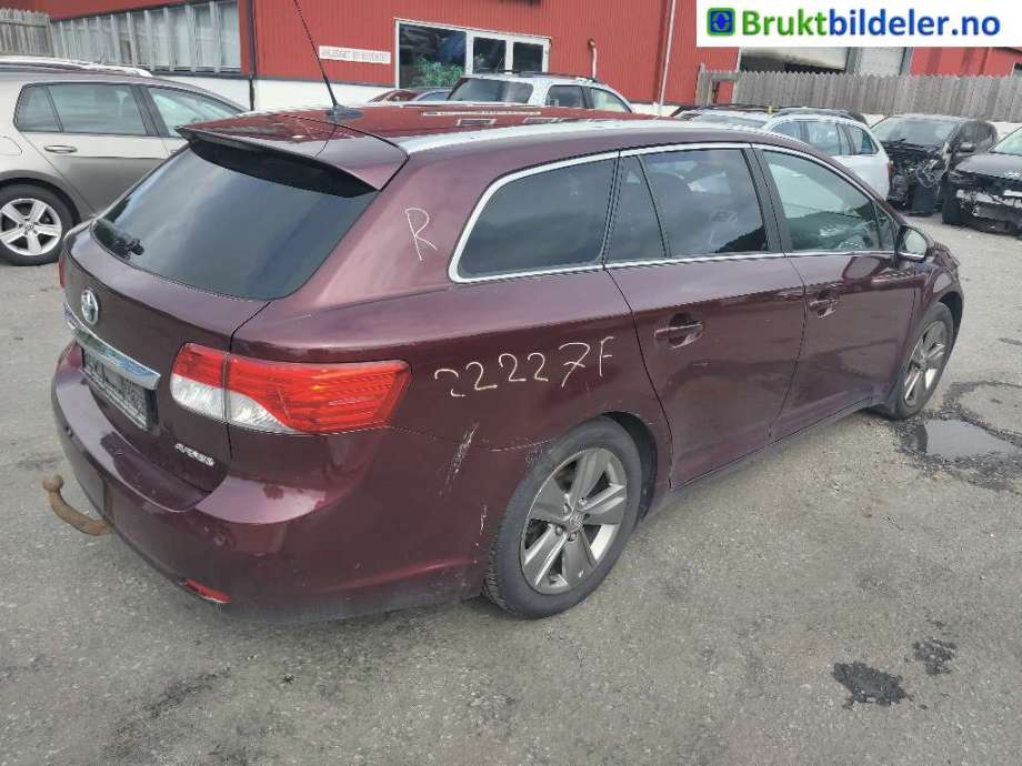 Toyota Avensis 2009-2015 (Type III, Fase 1) , Motorkode: 1AD-FTV, Girkassekode: 