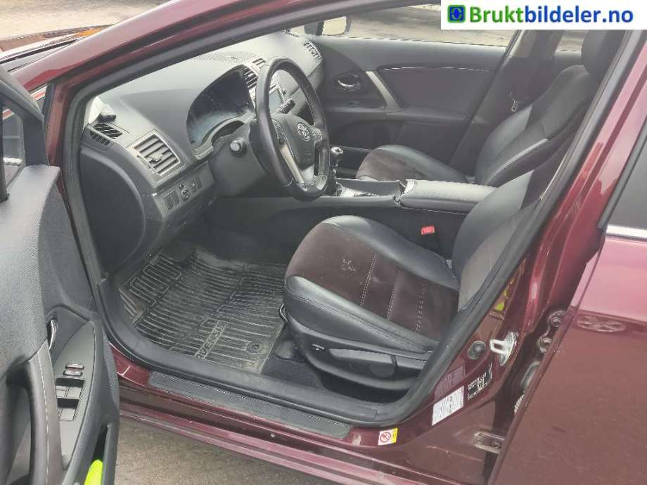 Toyota Avensis 2009-2015 (Type III, Fase 1) , Motorkode: 1AD-FTV, Girkassekode: 