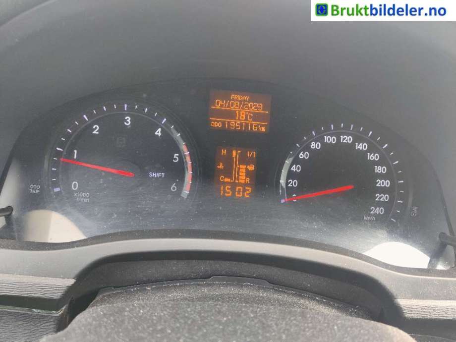 Toyota Avensis 2009-2015 (Type III, Fase 1) , Motorkode: 1AD-FTV, Girkassekode: 
