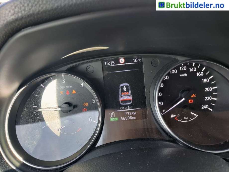 Nissan Qashqai 2014-2021 (Type II) , Motorkode: R9M, Girkassekode: CVT