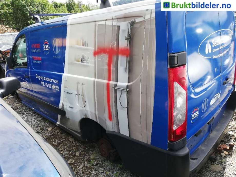 Citroën Jumpy 2007-2016 (Type II) , Motorkode: AHZ, Girkassekode: 