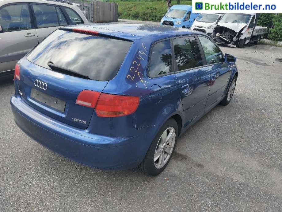 Audi A3 2003-2008 (Type II, Fase 1) , Motorkode: BKC;BLS, Girkassekode: KBL