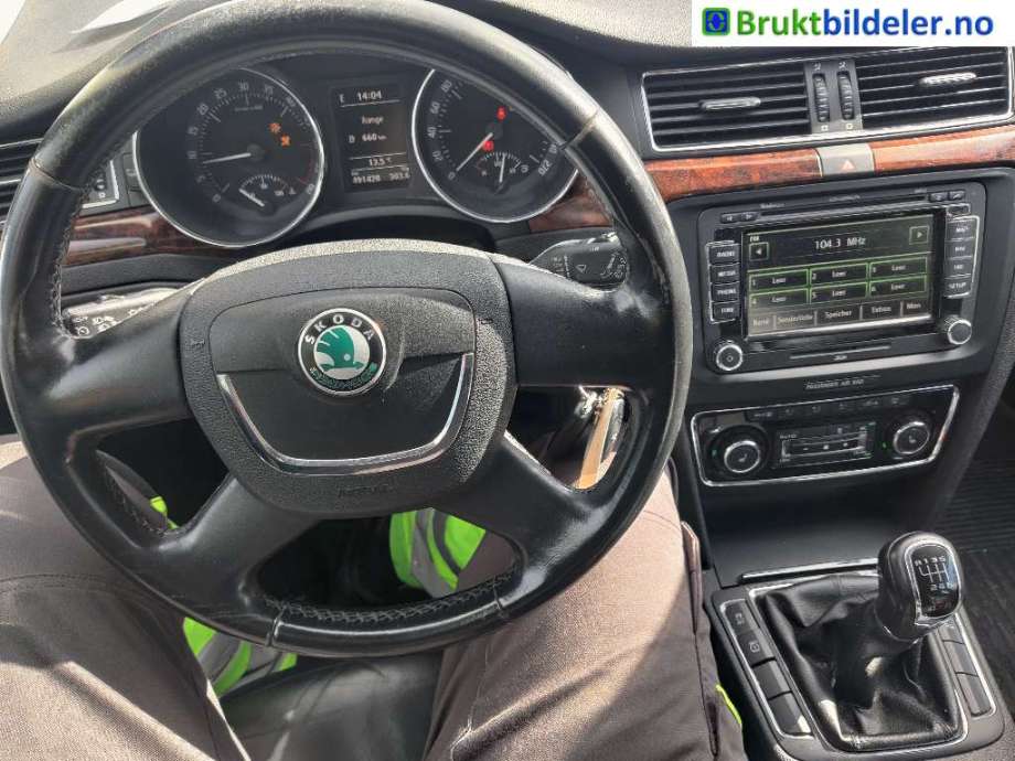 Škoda Superb 2008-2015 (Type II) , Motorkode: CBBB, Girkassekode: 