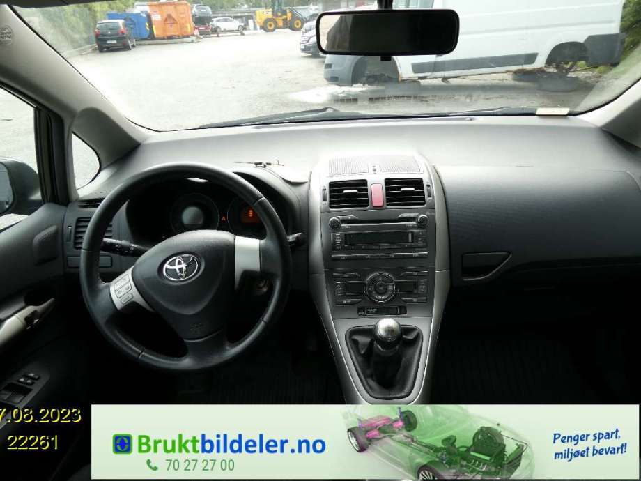 Toyota Auris 2007-2010 (Type I, Fase 1) , Motorkode: 1ZR-FE, Girkassekode: 