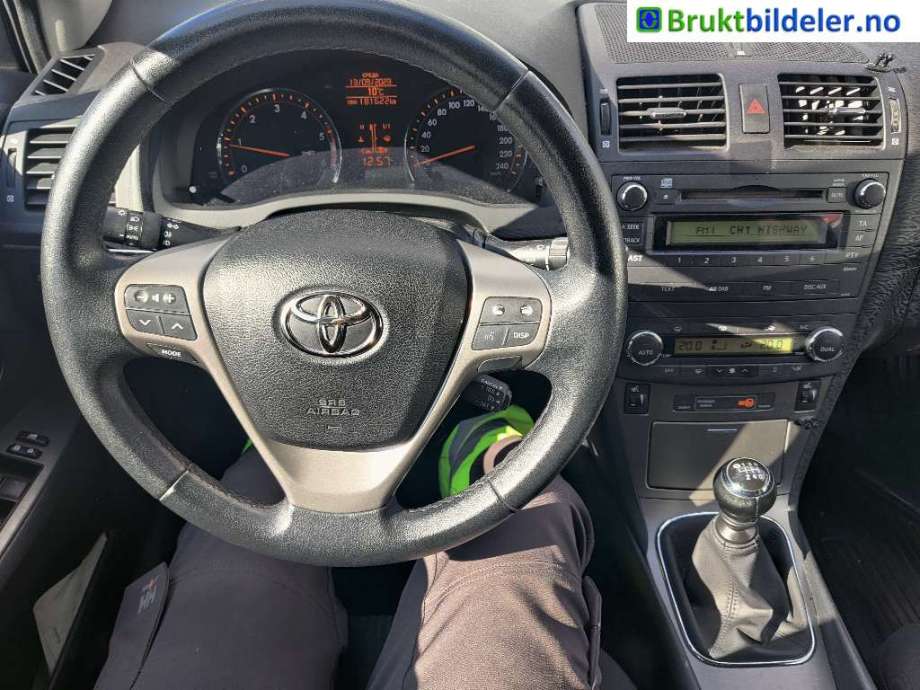 Toyota Avensis 2009-2015 (Type III, Fase 1) , Motorkode: 1AD-FTV, Girkassekode: 