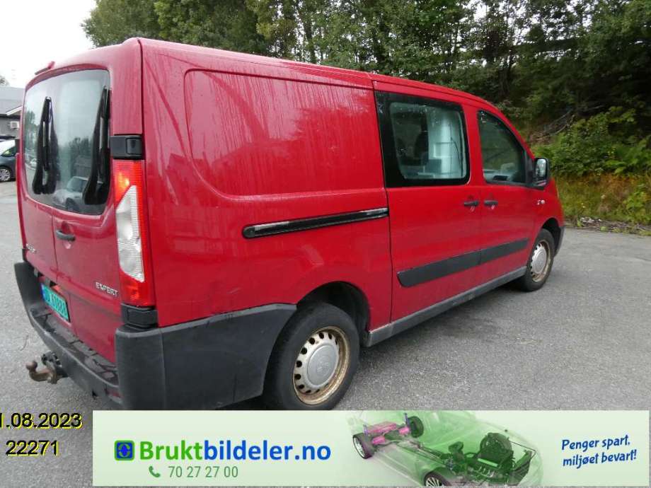 Peugeot Expert 2007-2016 (Type II) , Motorkode: RHK, Girkassekode: 