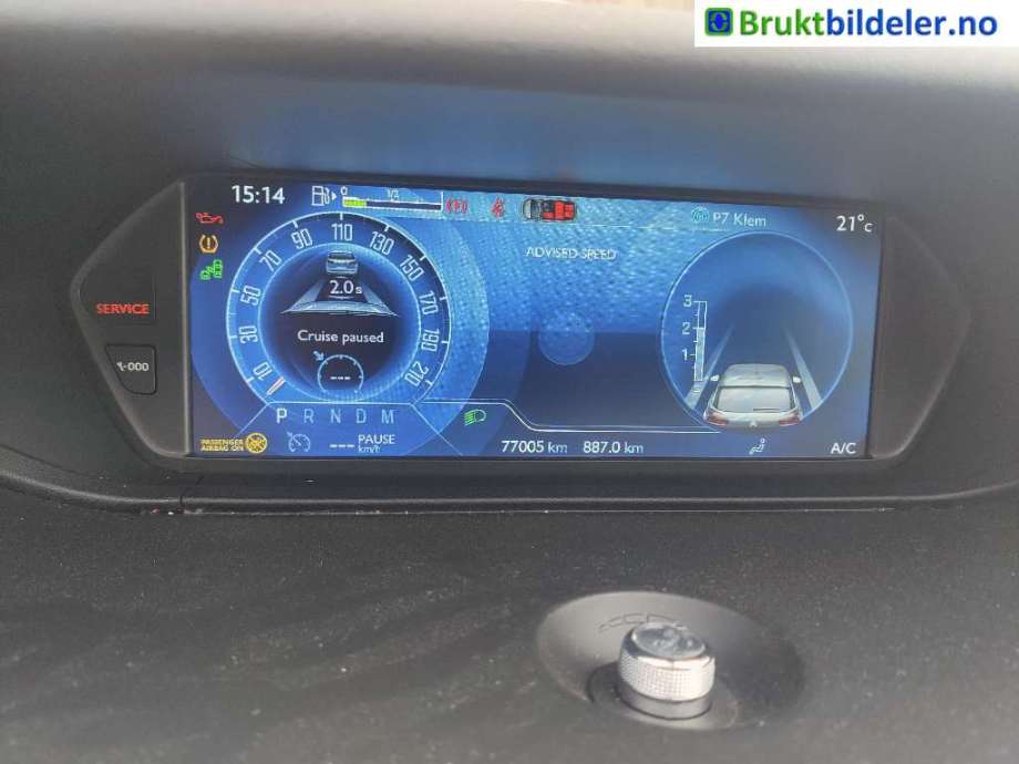 Citroën C4, Picasso 2013-2018 (Type II) , Motorkode: 5GZ, Girkassekode: 6-TRINSS AUTOMAT