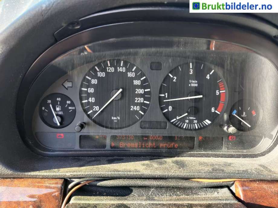 BMW 7-Serie 1993-2001 (E38) (E38), Motorkode: M57-D30, Girkassekode: 