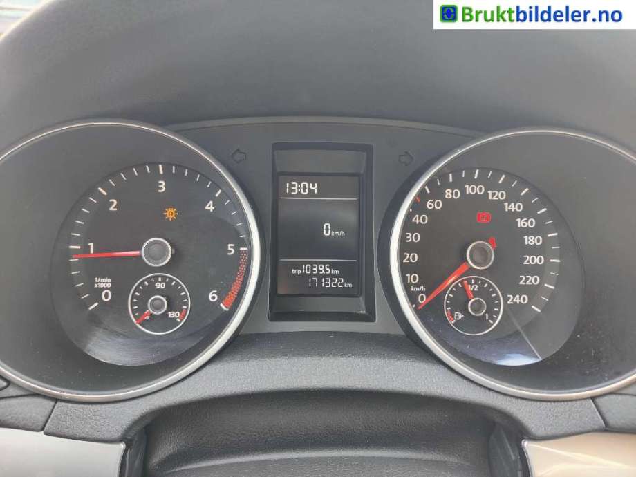 VW Golf VI 2008-2012 , Motorkode: CAYB, Girkassekode: LHW