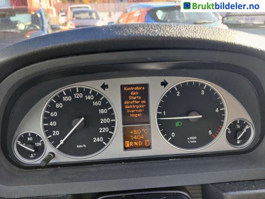 Mercedes B-Klasse 2008-2011 (Fase 2) (W245) (W245), Motorkode: OM640.940, Girkassekode: 