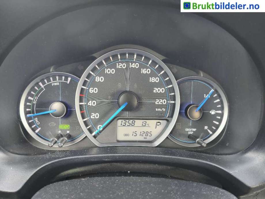 Toyota Yaris 2012-2014 (Type III, Fase 1) , Motorkode: 1NZ-FXE, Girkassekode: 