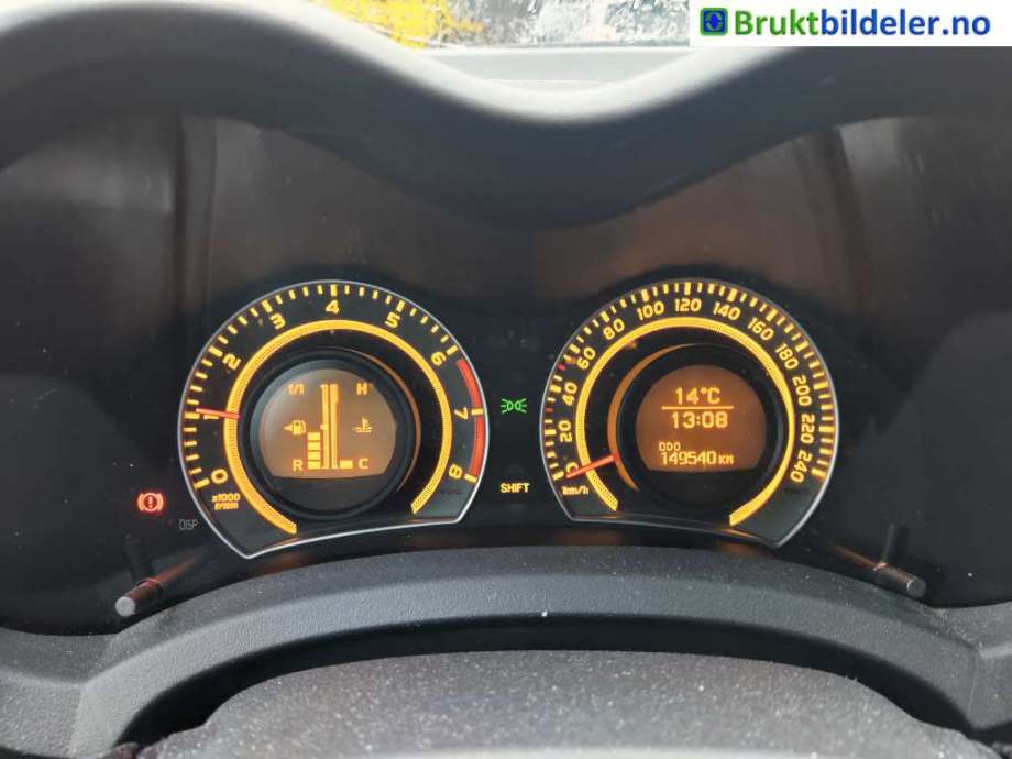 Toyota Auris 2007-2010 (Type I, Fase 1) , Motorkode: 1NR-FE, Girkassekode: 