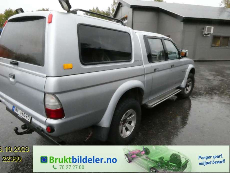 Mitsubishi L200 1996-2006 (Type III) , Motorkode: 4D56, Girkassekode: 