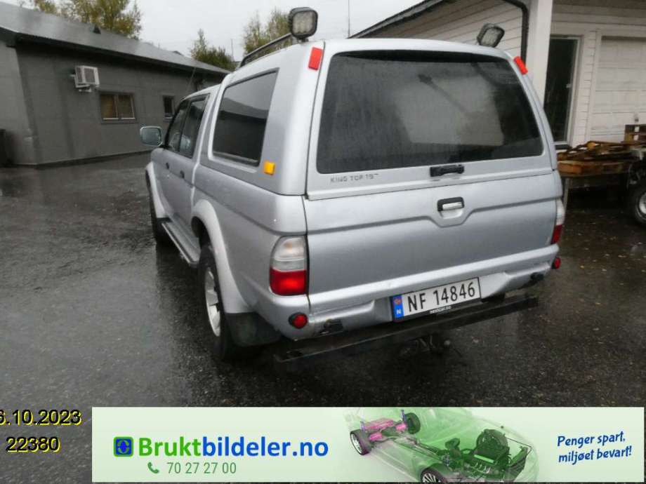 Mitsubishi L200 1996-2006 (Type III) , Motorkode: 4D56, Girkassekode: 