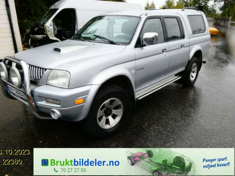 Mitsubishi L200 1996-2006 (Type III) , Motorkode: 4D56, Girkassekode: 