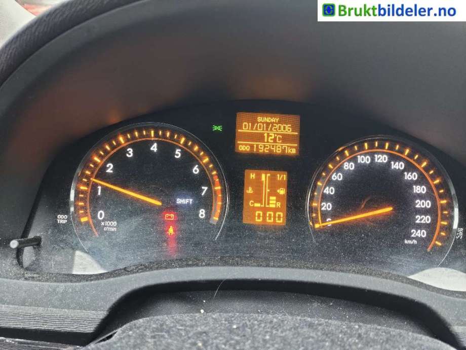 Toyota Avensis 2009-2015 (Type III, Fase 1) , Motorkode: 1ZR-FAE, Girkassekode: 