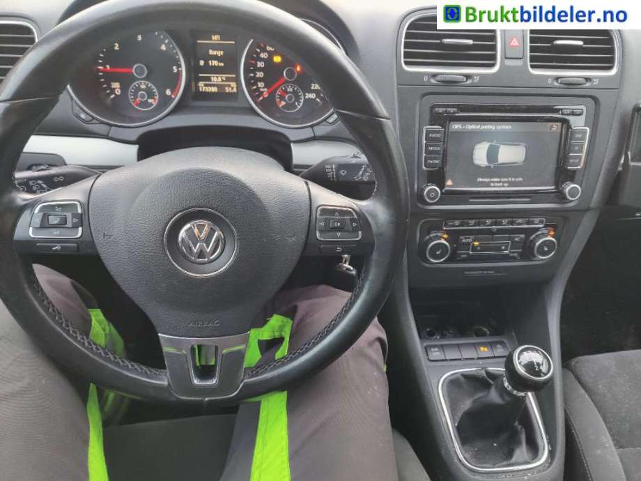 VW Golf VI 2008-2012 , Motorkode: CAYC, Girkassekode: LUB