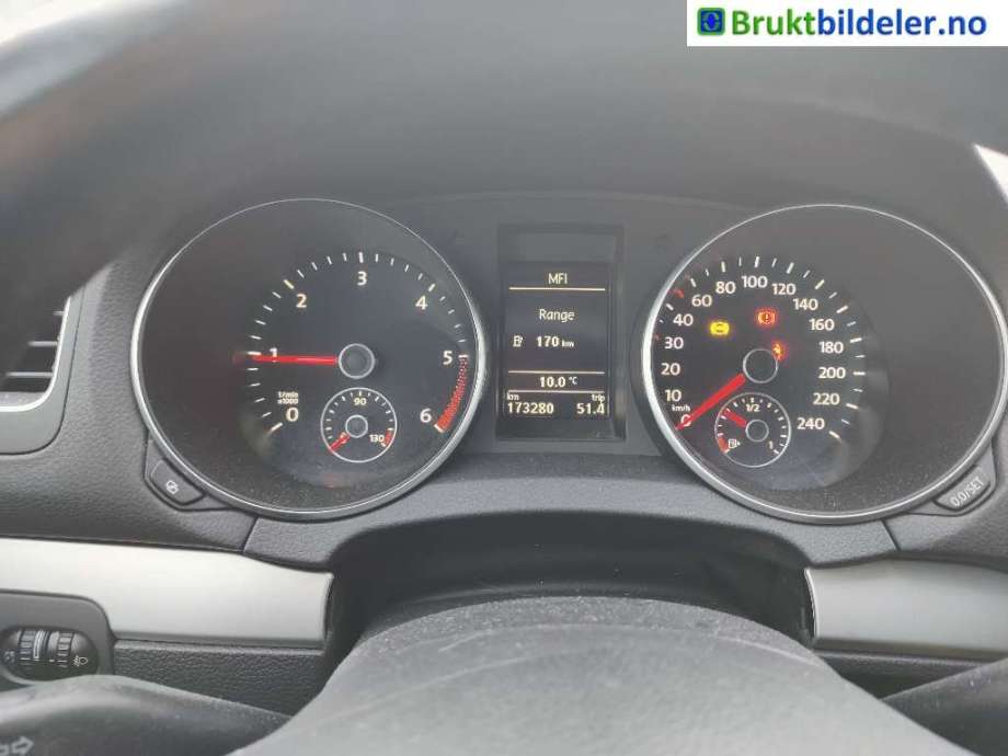 VW Golf VI 2008-2012 , Motorkode: CAYC, Girkassekode: LUB