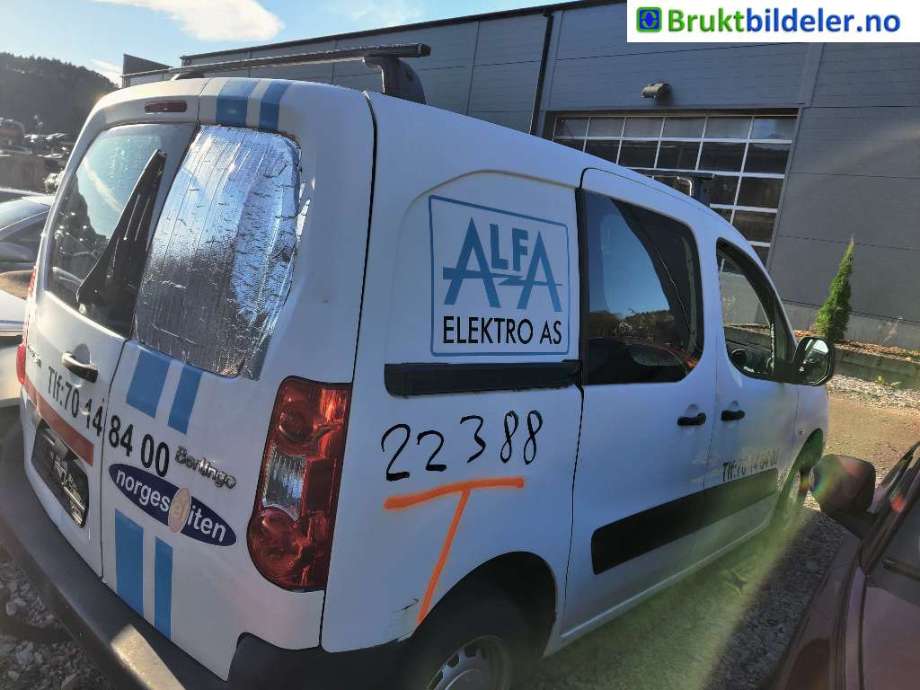 Citroën Berlingo 2008-2015 (Type II, Fase 1) , Motorkode: 9HS;9HX, Girkassekode: 