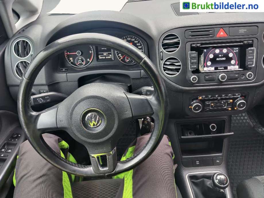 VW Golf, Plus/Cross 2009-2013 (Fase 2) , Motorkode: CAYC, Girkassekode: LHW