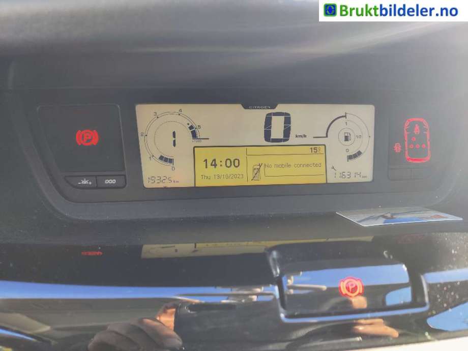 Citroën C4, Picasso 2006-2013 (Type I) , Motorkode: 9HR, Girkassekode: 