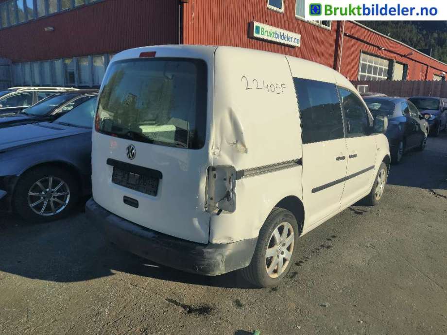 VW Caddy 2010-2015 (Type III, Fase 2) , Motorkode: CAYE, Girkassekode: LZY