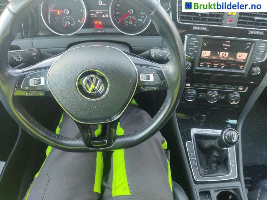 VW Golf VII 2012-2017 (Fase 1) , Motorkode: CRKB;CXXB, Girkassekode: MRV